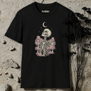 Skeleton Watching the Moon T-shirt