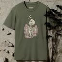 Skeleton Watching the Moon T-shirt
