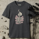 Skeleton Watching the Moon T-shirt