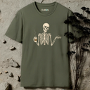Coffee & Cigarette Skeleton T-Shirt