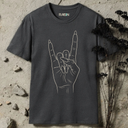 Minimalist Rock Hand Sign T-Shirt