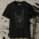 Minimalist Rock Hand Sign T-Shirt