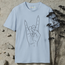 Minimalist Rock Hand Sign T-Shirt