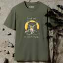 Feed Me Or Don't Talk Cat T-Shirt