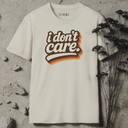 i don't care retro T-Shirt