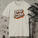 zero f*cks retro T-Shirt