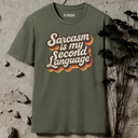 Sarcasm is my second language retro T-Shirt