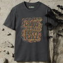 chaos is my happy place retro T-Shirt