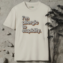 i'm allergic to stupidity retro T-Shirt