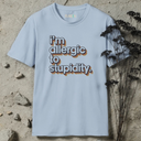 i'm allergic to stupidity retro T-Shirt