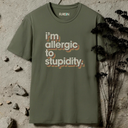 i'm allergic to stupidity retro T-Shirt