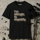 i'm allergic to stupidity retro T-Shirt