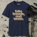 fake friends, real issues retro T-Shirt
