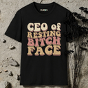 CEO of resting bitch face retro T-Shirt