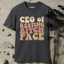 CEO of resting bitch face retro T-Shirt