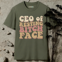CEO of resting bitch face retro T-Shirt
