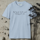 My back hurts just looking at you. T-Shirt