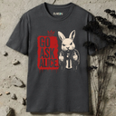 go ask alice middle finger bunny T-Shirt