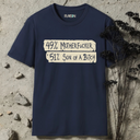 49% motherfucker, 51% son of a bitch. T-Shirt