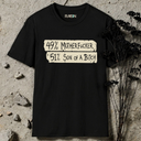 49% motherfucker, 51% son of a bitch. T-Shirt