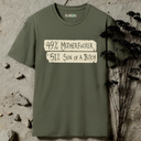 49% motherfucker, 51% son of a bitch. T-Shirt