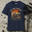 Not here to impress. Skeleton T-Shirt