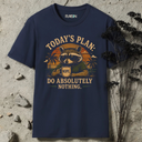 Today's plan: Do absolutely nothing. Raccoon T-Shirt