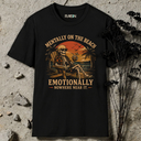Mentally on the beach. Skeleton T-Shirt