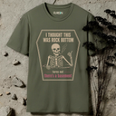 I thought this was rock bottom Skeleton T-Shirt
