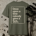 Once upon a time BACKPRINT T-Shirt