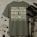 Twinkle twinkle little snitch BACKPRINT T-Shirt
