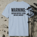 Warning BACKPRINT T-Shirt