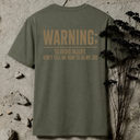 Warning BACKPRINT T-Shirt