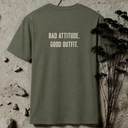 bad attitude. BACKPRINT T-Shirt