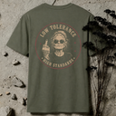 low tolerance. BACKPRINT T-Shirt