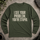 I see your problem.  Long Sleeve Tee