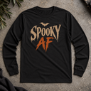 Spooky AF Halloween Long Sleeve Tee