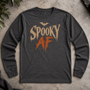 Spooky AF Halloween Long Sleeve Tee
