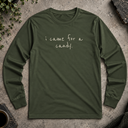 i came for a candy. Halloween Long Sleeve Tee
