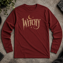 Witchy Halloween  Long Sleeve Tee