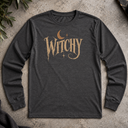 Witchy Halloween  Long Sleeve Tee