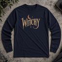 Witchy Halloween  Long Sleeve Tee