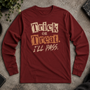 Trick or Treat Halloween  Long Sleeve Tee