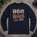 Trick or Treat Halloween  Long Sleeve Tee