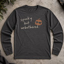 Spooky but unbothered. Halloween Long Sleeve Tee