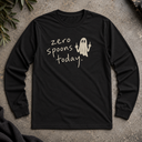 zero spoons today Halloween Long Sleeve Tee