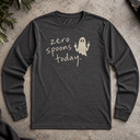 zero spoons today Halloween Long Sleeve Tee