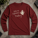 zero spoons today Halloween Long Sleeve Tee