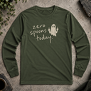 zero spoons today Halloween Long Sleeve Tee