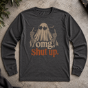 omg, shut up. Ghost Halloween Long Sleeve Tee